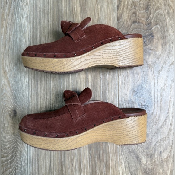 Cole Haan Women's Cloudfeel Bow Clog Antique Brass Size 7.5 NWOT - Picture 8 of 8